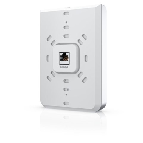 Acces Point Wi-Fi 6 Ubiquiti UniFi U6 In-Wall 2.4GHz(2x2)/5GHz(4x4)/6GHz(-) PoE+/PoE 4x1G 1x2,5G