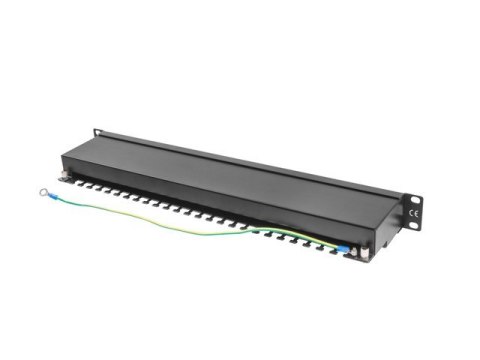 Patch panel Lanberg PPS5-1024-B (1U; kat. 5e; 24xRJ-45)