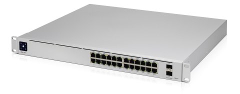 Switch Ubiquiti UniFi Pro 24 PoE 26p PoE ( PoE+: 16; PoE++: 8;) Managed Gigabit (USW-Pro-24-POE-EU)