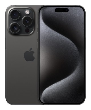 Apple iPhone 15 Pro 256GB Black Titanum (WYPRZEDAŻ)