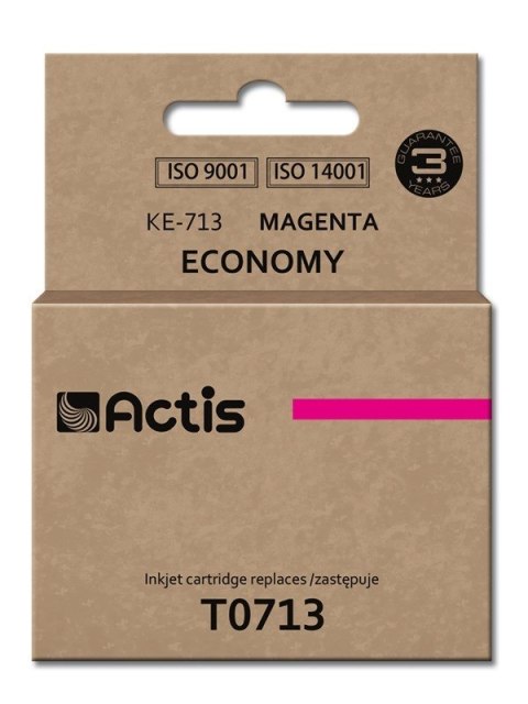 Actis KE-713 Tusz (zamiennik Epson T0713, T0893, T1003; Standard; 13,5 ml; czerwony)