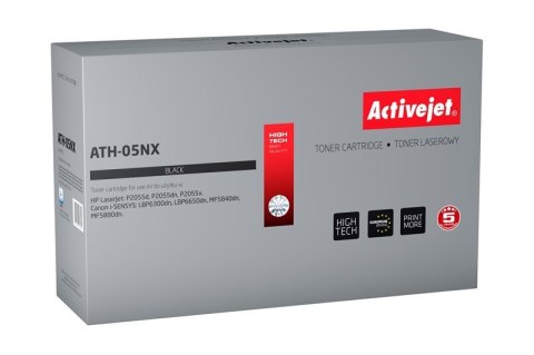 Activejet ATH-05NX Toner (zamiennik HP 05X HP CE505X, Canon CRG-719H; Supreme; 6500 stron; czarny)