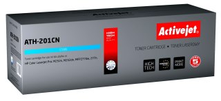 Activejet ATH-201CN Toner (zamiennik HP 201A CF401A; Supreme; 1400 stron; niebieski)