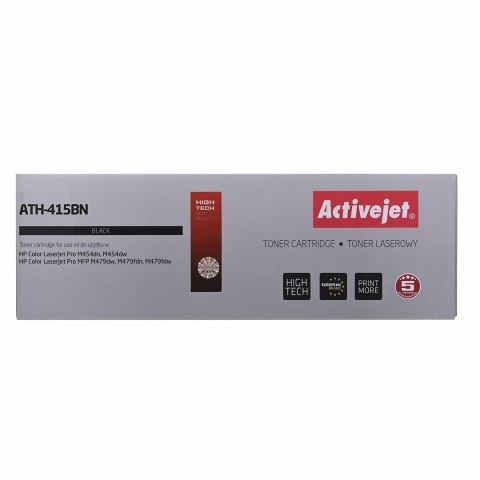 Activejet ATH-415BN Toner (zamiennik HP 415A W2030A; Supreme; 2400 stron; czarny) z chipem