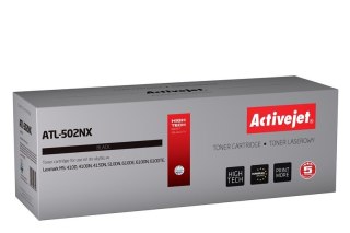 Activejet ATL-502NX Toner (zamiennik Lexmark 502X/50F2X00; Supreme; 10000 stron; czarny) - nowy chip