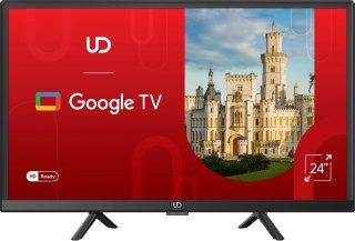 Telewizor UD 24GW5210S LED 24'' HD Ready Google TV Dolby Digital DVB-T2 Czarny