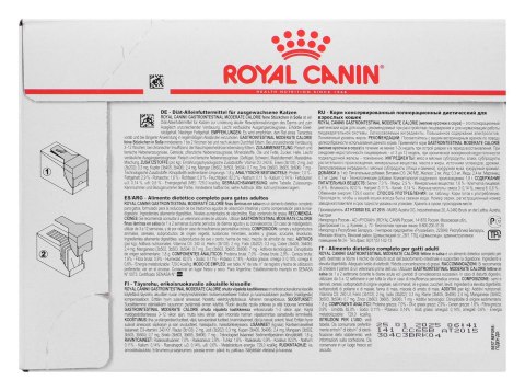 ROYAL CANIN Intestinal Gastro Moderate Calorie Cat - mokra karma dla kota - 12x85g