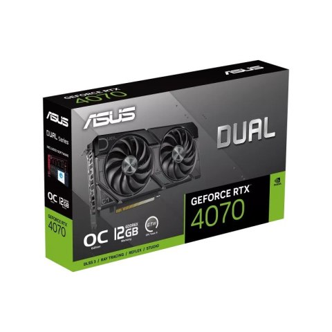 Karta graficzna ASUS DUAL GeForce RTX 4070 OC 12GB EVO