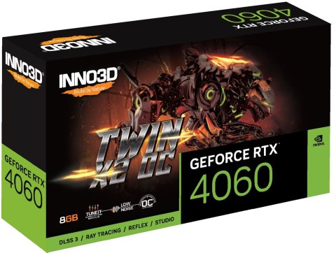 Karta graficzna INNO3D GEFORCE RTX 4060 TWIN X2 OC