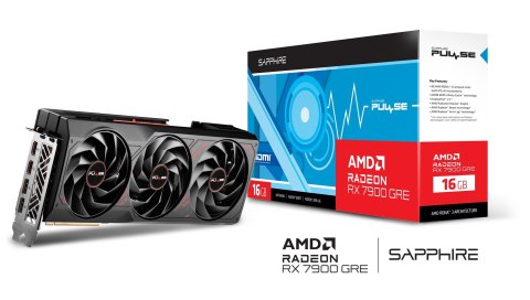 Karta graficzna SAPPHIRE Radeon RX 7900 GRE PULSE Gaming OC 16GB GDDR6