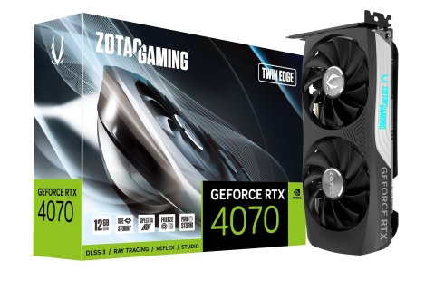 Karta graficzna ZOTAC GAMING GeForce RTX 4070 Twin Edge 12GB GDDR6X