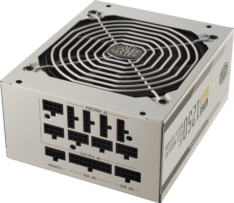 COOLER MASTER ZASILACZ MWE Gold V2, FM 1250W ATX3.0 A/EU-White