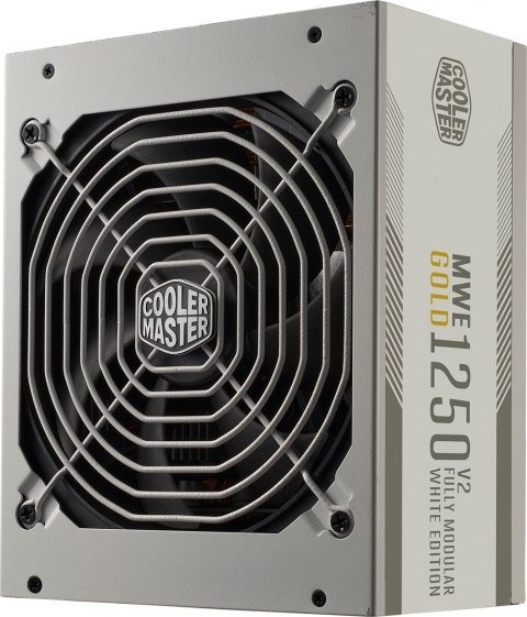 COOLER MASTER ZASILACZ MWE Gold V2, FM 1250W ATX3.0 A/EU-White