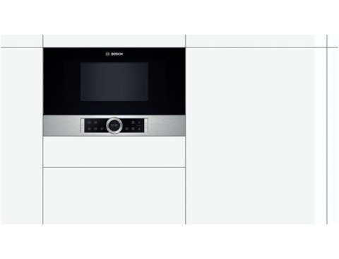 Kuchenka mikrofalowa BOSCH BFR634GS1 (900W; 21l; kolor inox)