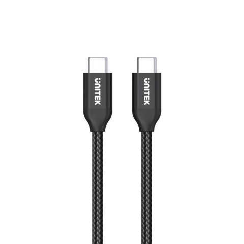 UNITEK KABEL USB-C - USB-C, PD 100W, C14059BK