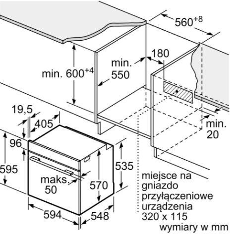 Piekarnik BOSCH HQA334EB3