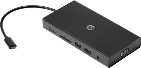 Stacja dokująca HP Travel USB-C Universal Multiport Hub czarna 1C1Y5AA