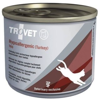 TROVET Hypoallergenic TRD z indykiem - mokra karma dla kota - 200 g