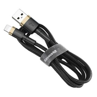 KABEL BASEUS CAFULE USB/LIGHTNING 2.4A 1M GOLD/BLACK