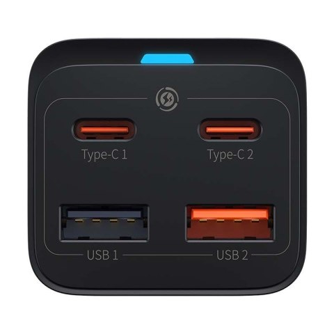 Ładowarka sieciowa BASEUS GaN3 PRO 2xUSB-C+2xUSB 65W BLACK