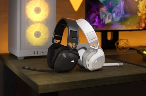 Corsair CA-9011296-EU słuchawki/zestaw słuchawkowy Bezprzewodowy Opaska na głowę Gaming Bluetooth Biały