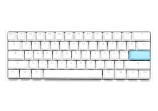 Ducky DKON2061ST klawiatura Gaming USB QWERTZ Niemiecki Biały