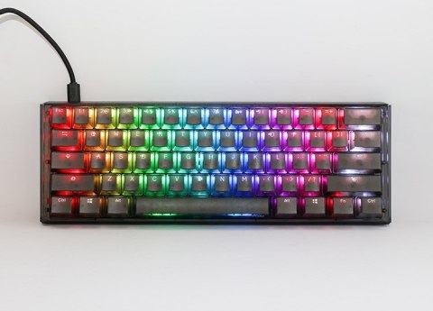 Ducky One 3 Aura Mini MX Speed US klawiatura Gaming USB QWERTY Amerykański międzynarodowy Czarny