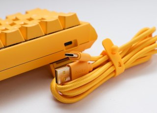 Ducky One 3 Mini Yellow klawiatura Gaming USB QWERTY US English Żółty