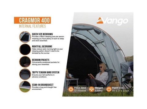 NAMIOT VANGO CRAGMOR 400