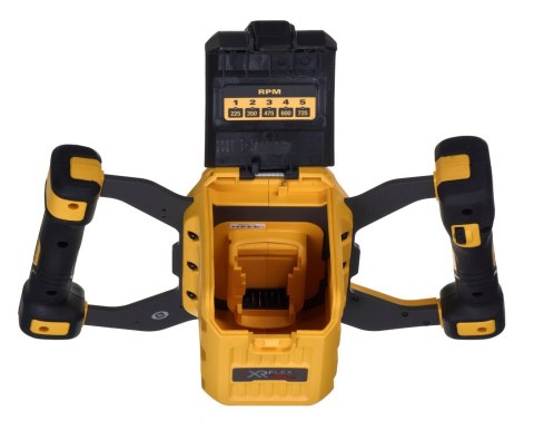 Mieszarka akumulatorowa DEWALT DCD240N-XJ łopatkowa 54V XR FLEXVOLT Czarny, Żółty