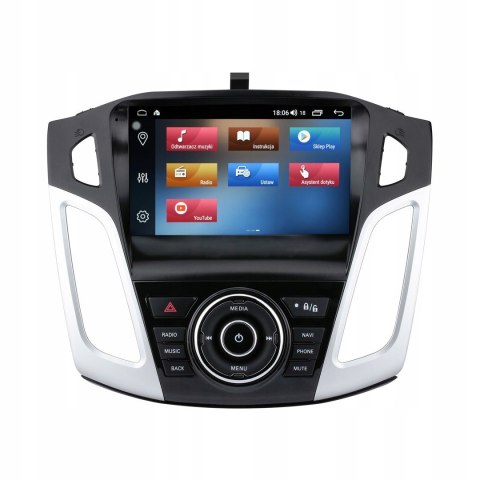 RADIO NAWIGACJA GPS FORD FOCUS 2012-2018 ANDROID