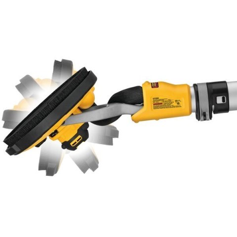 DeWALT DCE800N-XJ przenośna szlifierka Szlifierka do suchej zabudowy 1200 RPM Czarny, Srebrny, Żółty