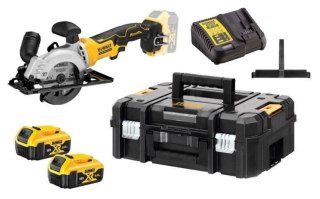 Pilarka tarczowa DEWALT DCS571P2 piła akumulatorowa 115 mm 2x XR 18V 5Ah T-STAK II Czarny, Żółty