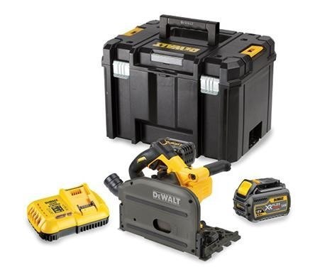 Zagłębierka akumulatorowa DEWALT DCS520T2 pilarka tarczowa 54V 2x XR FLEXVOLT 6Ah TSTAK Czarny, Żółty