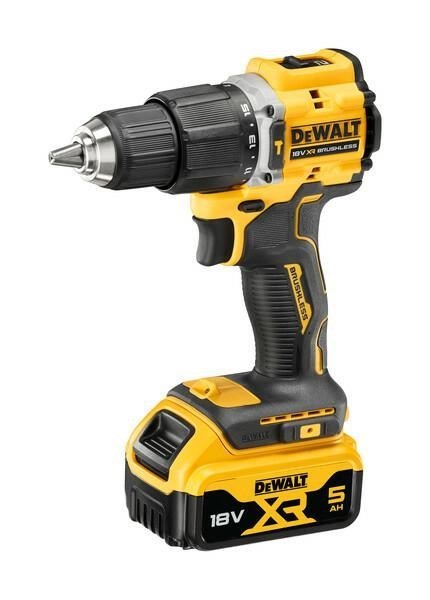 DEWALT WIERTARKO-WKRĘTARKA UDAROWA 18V DCD100YP2T 68Nm 2x5,0Ah TSTAK LIMITED