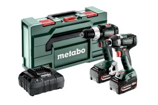 METABO.ZESTAW COMBO 18V 2.8.8 (SB 18 LT BL + SSD 18 LT 200 BL) 2x5,2Ah METABOX 145