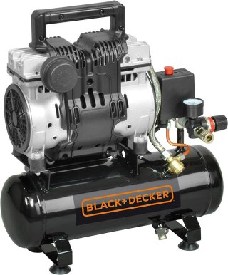 BLACK&DECKER SPRĘŻARKA BEZOLEJ. 6L /1KM/ 8BAR /0,75KW / BARDZO CICHY