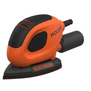 Black & Decker BEW230K Szlifierka orbitalna 11000 RPM Czarny, Pomarańczowy 55 W