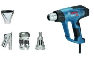 Bosch GHG 23-66 Kit Professional 500 l/min 650 °C 2300 W Czarny, Niebieski