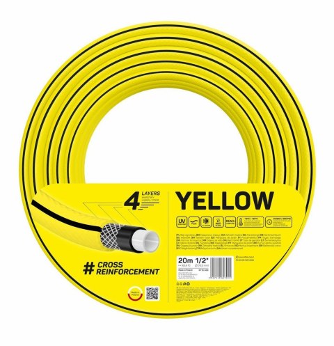 C.WĄŻ OGR. YELLOW 3/4" 50m ###