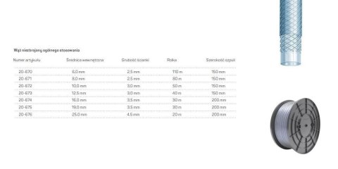 CF.WĄŻ OGÓL.STOS.ZBR.10.0x3,0 50mb PL "A"