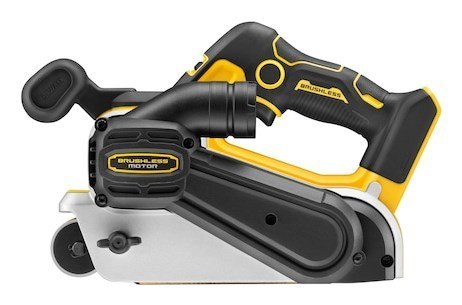 DeWALT DCW220NT-XJ przenośna szlifierka Szlifierka taśmowa Czarny, Żółty