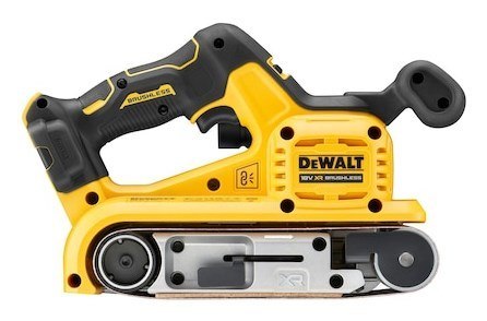 DeWALT DCW220NT-XJ przenośna szlifierka Szlifierka taśmowa Czarny, Żółty