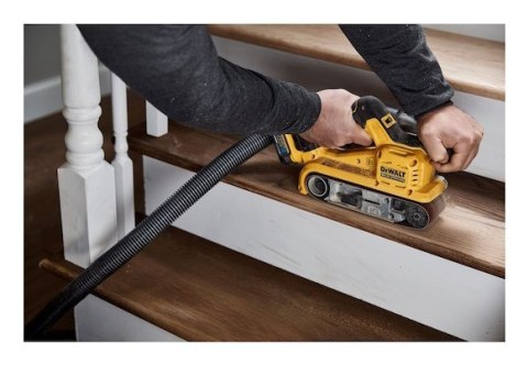 DeWALT DCW220NT-XJ przenośna szlifierka Szlifierka taśmowa Czarny, Żółty