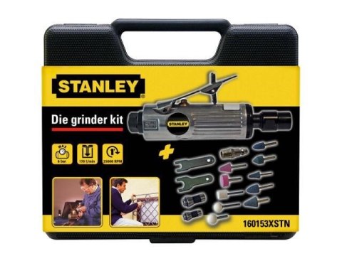 Stanley 160153XSTN szlifierka prosta/do matryc Prosta szlifierka do matryc 25000 RPM Czarny, Srebrny