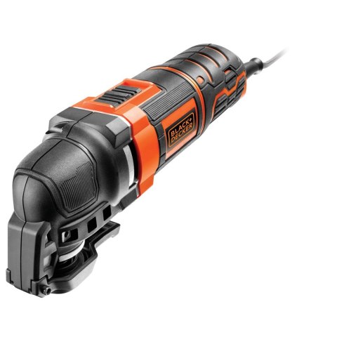 Black & Decker MT300KA-QS oscylujące narzędzie wielofunkcyjne Czarny, Pomarańczowy 300 W 10000 OPM