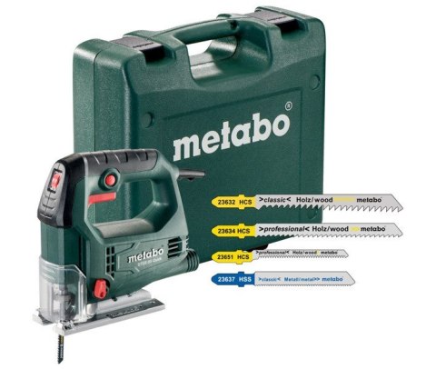 METABO.WYRZYNARKA 450W STEB 65 QUICK + 20szt. BRZESZ. WALIZKA ...