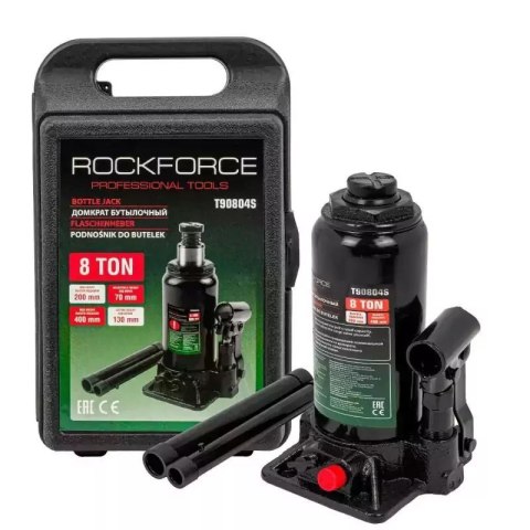 ROCKFORCE DŹWIGNIK TŁ.HYDRAULICZNY RF-T90804-S 8T 200 - 400mm /WALIZKA