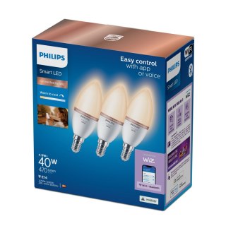 Philips Świeczka 40 W C37 E14 x3