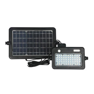 Projektor LED Solarny V-TAC 10W USB Czarny IP65 VT-788-10 4000K 1100lm